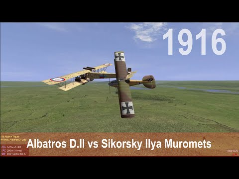 IL-2 1946:  Albatros D.II vs Sikorsky Ilya Muromets