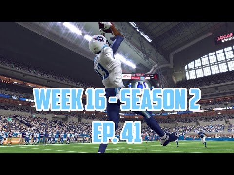 Madden 16 Titans Connected Franchise: Week 16 vs. Colts [Ep. 41] (Season 2)