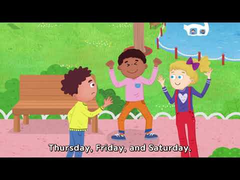 Let's Smile 4 Unit 5 Song - What Day Is It Today?