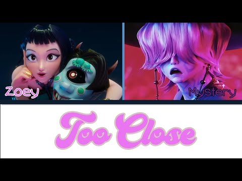 Zoey, Mystery - Too Close (Color Coded Lyrics) [ fansong by AI ]