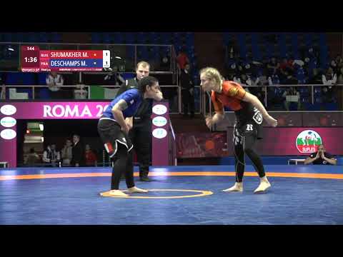 BRONZE Women's GP No-Gi - 58 kg: M. SHUMAKHER (RUS) v. M. DESCHAMPS (FRA)