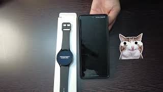 How to setup Samsung Galaxy Watch 4 for the first time 😀😁