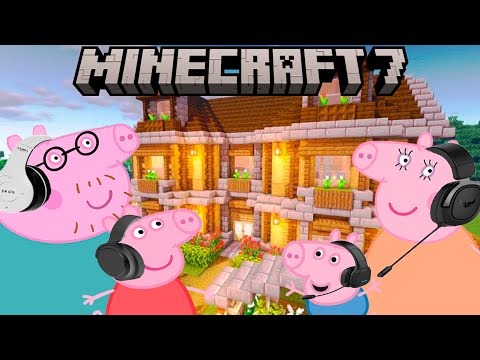 Cartoons Play - Peppa Pig Play Minecraft 7