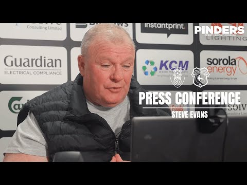 🎙️ Steve Evans' pre-Cardiff City press conference | Presented by Pinders 🖨