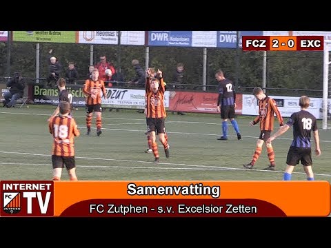 Samenvatting FC Zutphen  - s.v.  Excelsior Zetten (4-0)