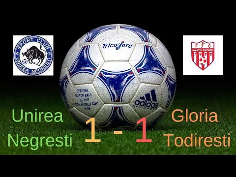 Golul egalizator al oaspetilor in partida Unirea Negresti - Gloria Todiresti, cu comentariu original