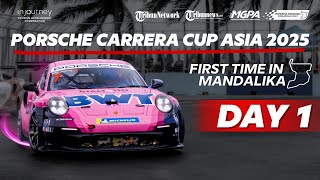 LIVE: Porsche Carrera Cup Asia 2025 Race 1012 | Day 1| Pertamina Mandalika International Circuit