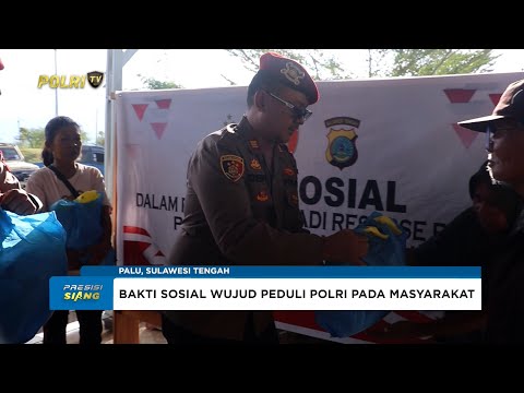 POLDA SULTENG GANDENG OFFROADER BAGIKAN SEMBAKO DI TPA KAWATUNA PERINGATI HARI JADI RESERSE