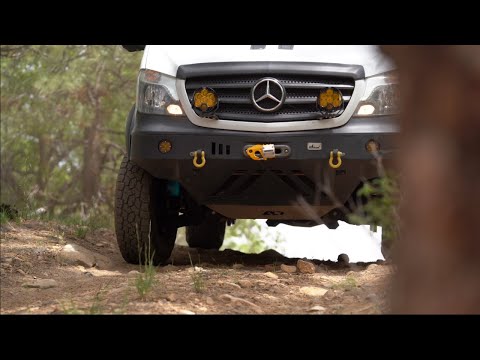 Trail Testing the King Shocks on my Mercedes 4x4 Sprinter