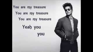 Treasure  Bruno Mars Lyric Video)