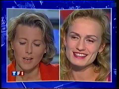 Sandrine Bonnaire interview @ TF1 News, 27 aug 95