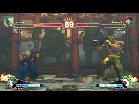 SSF4: piyoppia (Sagat) VS Tokido (Akuma)