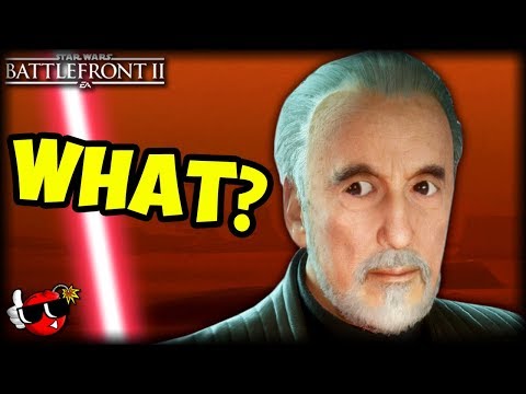 COUNT DOOKU LIED TO ME! - Star Wars Battlefront 2 Count Dooku Gameplay