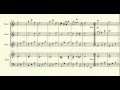 Menuet Country Dance G F Handel For 3 Part Flute Ensemble With Piano