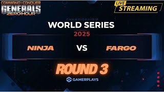 🔥World Series 2025 | Раунд 3 | NINJA vs Fargo BO11 | Generals Zero Hour Україна