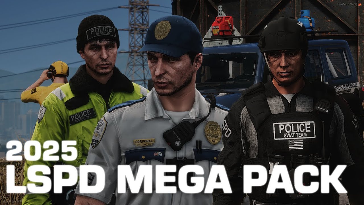 2025 LSPD MEGA PACKAGE | EUP & LIVERIES | JA Designs FiveM