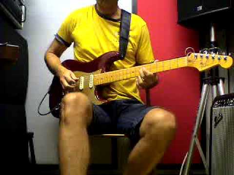 Albert lee country blues lick - L#0008