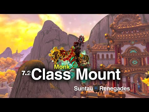 Monk Class Mount and Quest - Ban-Lu, Grandmaster's Companion