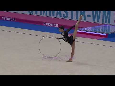 Danielle PRINCE (AUS) hoop - 2015 Stuttgart worlds Qualifs