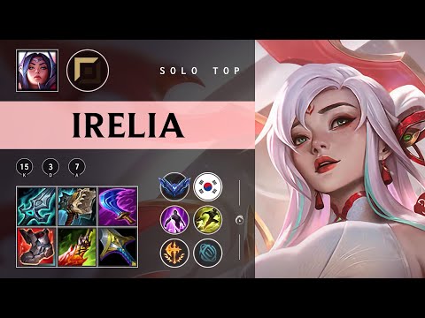 Irelia Top vs Malphite - KR Diamond Patch 25.23