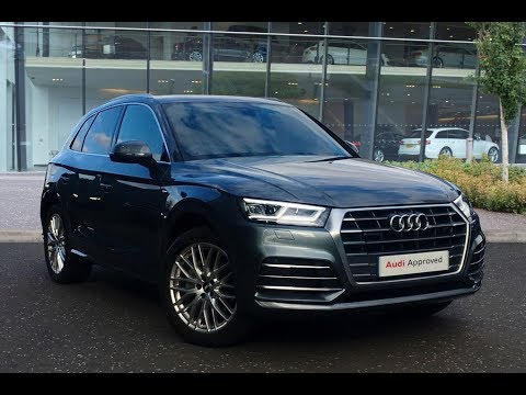 YH67RZW AUDI Q5 TDI QUATTRO S LINE GREY 2017, West London Audi