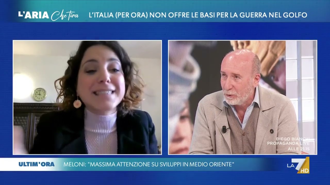 Lite tra Roberto Arditti e Benedetta Scuderi": "Se si placa...", "Non sono sua figlia!"