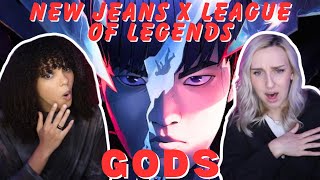 Download lagu COUPLE REACTS TO GODS ft. NewJeans (뉴진스) ( MV) Worlds 2023 Anthem - League of Legends mp3