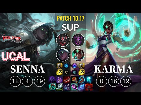 KT Ucal Senna vs Karma Sup - KR Patch 10.17