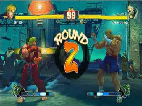 JB using Sagat on SF4