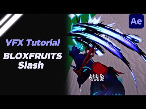 After Effects: BloxFruits Slash VFX Tutorial