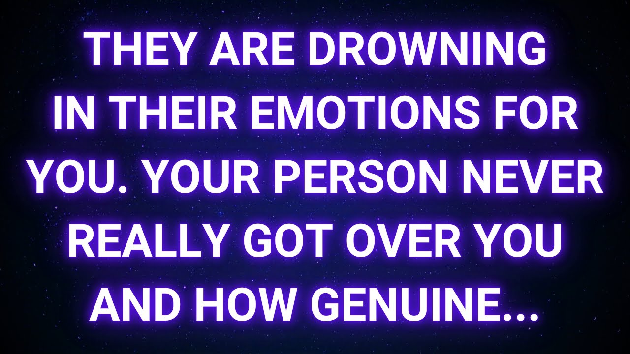They are overwhelmed by their feelings for you. Your person never truly... | Today God message
