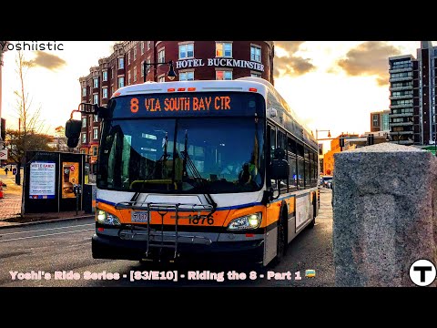 The Wild Adventure: Part 1 | Yoshi's Ride Series {S3-E10} - Riding the 8 🚌 - {MBTA}