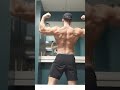 Bodybuilding/men's physique posing routine - i didn't lift for two days