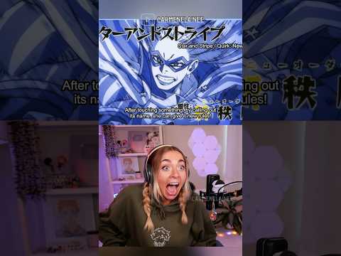 Star and Stripe QUIRK REVEAL #myheroacademia