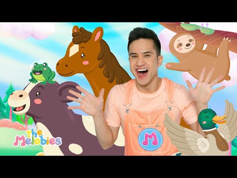 Animal Songs for Kids | Melobies | Kid Songs & Nursery Rhymes