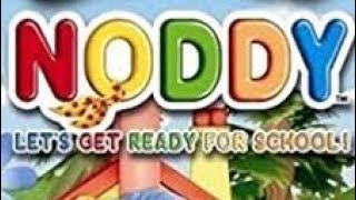 Noddy Let Get Ready for School DVD Game DVD MENU