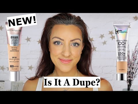Maybelline Dream Urban Cover – DUPE For IT Cosmetics CC Cream?