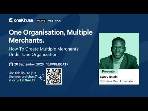 One Organisation, Multiple Merchants: Smarter Payment Architecture with OneKhusa