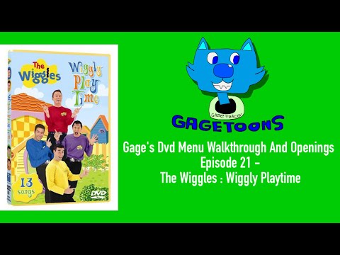Gage's Dvd Menu Walkthrough And Openings Ep 21 - The Wiggles: Wiggly Playtime