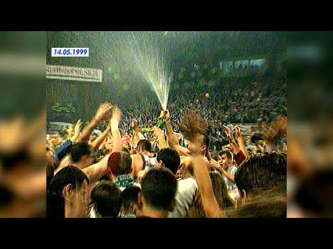 Euforia po zdobyciu przez Śląsk 14. mistrzostwa Polski – Retro TVP3 Wrocław