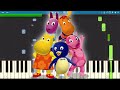 The Backyardigans Theme Song EASY Piano Tutorial