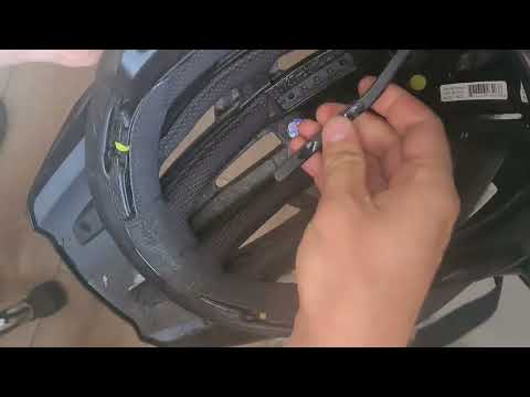 Bell Super Air R Spherical Helmet adjust back strap