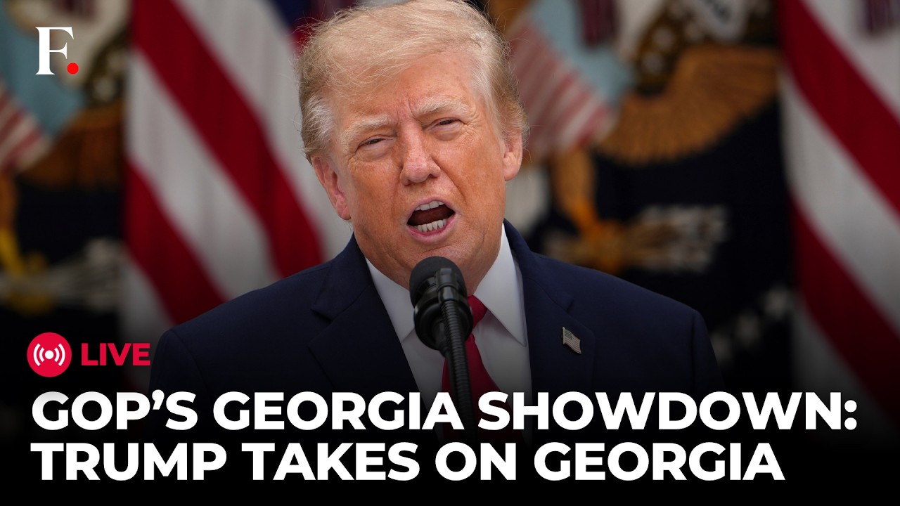 Trump LIVE: Georgia Rally As GOP Fights For Senate Control | US Midterm Elections 2026