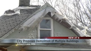 City of Albert Lea proposes demolition of multiple buildings