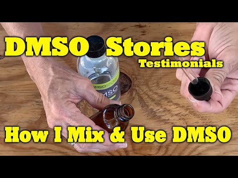 How I mix & use DMSO