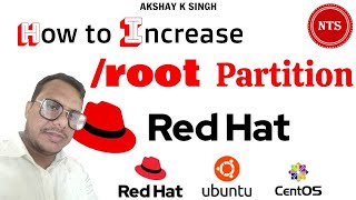 How to increase /root partition size in linux | RHEL | CentOS | Ubuntu