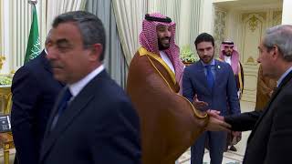 رئيس مجلس الوزراء السيد عادل عبد المهدي يلتقي ولي العهد السعودي الامير محمد بن سلمان