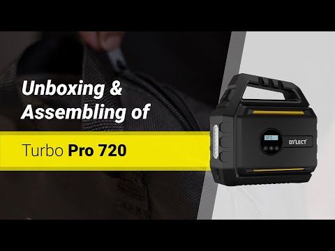 DYLECT - Turbo Pro 720 | Tyre Inflator | Unboxing and Assembly | Think Beyond