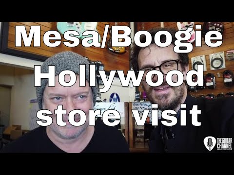 Mesa/Boogie store in Hollywood - Guitar Store Visit