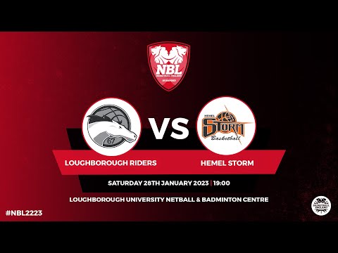 NBL1: Loughborough Riders v Hemel Storm - 28.01.2023